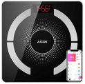 Digital Körperfettwaage mit IOS und Android Smart App Maximale 400lb / 180kg für 15,98 EUR
