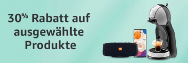 Amazon Deutschland: 30 % extra Rabatt auf ausgewählte Amazon Warehouse Deals