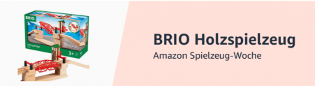 Amazon: BRIO Holzspielzeug bis zu 55 % reduziert z.B. BRIO World 33592 Rote Lola elektrische Lok für 16,99 € (Prime) statt 22,99 €