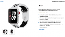 Apple Watch Nike+ (38mm) GPS + Cellular mit Nike Sportarmband nur 319€