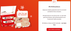 2 Duplo in Geschenkpackung gratis versenden