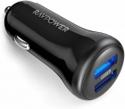 Auto Ladegerät RAVPower 2-Port 24W für 2,99€