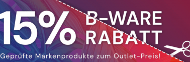 Office-Partner: 15 % Extra-Rabatt auf B-Ware (geprüfte Markenprodukte) z.B. LG Gaming Monitor 34GK950G-B für 761,09 €