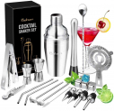 Baban Cocktail Shaker Set mit 22 Teilen für 15,59 € inkl. Prime-Versand