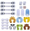 42-tlg. Yikanwen Baby Sicherheits-Set (Fingerklemmschutz + Schranksicherung + Kantenschutz) für 14,87€ inkl. Prime