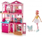 Barbie FFY84 Traumvilla Puppenhaus Geschenkset mit Dreamtopia Fee Puppe, Puppen Spielzeug und Puppenzubehör für 159,99€ inkl. Versand