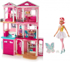 Barbie FFY84 Traumvilla Puppenhaus Geschenkset mit Dreamtopia Fee Puppe, Puppen Spielzeug und Puppenzubehör für 159,99€ inkl. Versand