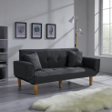 Bessagi Home Sofa Miriam mit Schlaffunktion und Kissen für 115,30 € bei Abholung / 155,25 € inkl. Versand (statt 219,00 €)