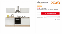 XORA Küchenblock im Angebot für nur 199€