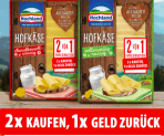 Gratis Testen: Hochland Hof Käse Cashback (Bis zu 10 Packungen)