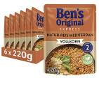 Uncle Ben’s Original Express-Reis Naturreis Mediterran, 6 Packungen (6 x 220g) ab 5,76 € (Prime)