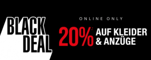 Peek & Cloppenburg*: 20 % auf Kleider & Anzüge (auch Sale)