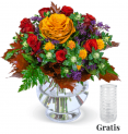 Blume Ideal: Blumenstrauß “Herbstwiese” + Gratis Vase für 25,38 € inkl. Versand 💐