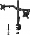 Bontec Monitor Halterung 2 Monitore 13-27 Zoll LED/LCD (10 kg pro Arm, VESA 75/100 ) für 27,99 € inkl. Versand