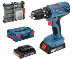 Bosch Akku Schlagbohrschrauber GSB 18V-21 + Bit Set 40 Tlg für 148,99€ inkl. Versand