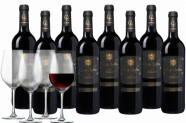 Weinvorteil: Casa Safra Terra Alta 8 Flaschen + 4 Schott Zwiesel Weingläser für 44,99 € inkl. Versand