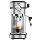 Cecotec Siebträgermaschine Cafelizzia 790 Steel Pro (Energieklasse A+, 20 bar, Auto Mode für 1 und 2 Kaffees) für 69,90 € inkl. Versand (statt 97,98 €)