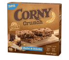 Corny Crunch Hafer & Schoko, knackiger Müsliriegel, 9er Pack (9 Schachtel mit je 6 Riegeln) ab 7,77€ (Prime)