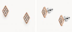 Fossil Damen Ohrstecker Diamond für 10,20€ inkl. Versand (statt 32€)