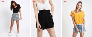 Pimkie Sale mit 3-für-2 Aktion z.B 3 Bikini Hosen für nur 6€ zzgl. 3,99€ VSK.