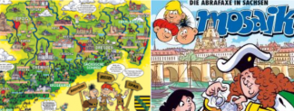 Gratis MOSAIK Comic: Die Abrafaxe in Sachsen + MOSAIK Sachsenkarte kostenlos