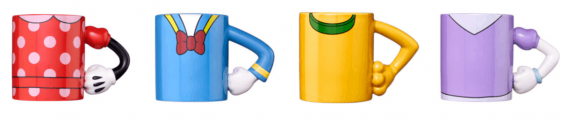 SOWIA: 3 Disney-Tassen Arm-Mug für 23,49 € inkl Versand (statt 33 €)