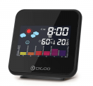 Digitaler Wecker mit Kalender Countdown Innentemperatur Luftfeuchtigkeit