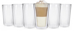 Doppelwandige Latte Macchiato Gläser (6er Set, 250ml) – nur 19,99€ inkl. Versand statt 35,99€
