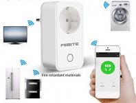 FEBITE FBE1 10A WiFi Smart-Steckdose ( 4er Pack) mit Alexa & Google Home Support für 38,34 Euro