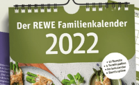 Gratis: REWE Familienkalender 2022 zur Abholung in den Filialen