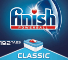 Finish Classic Spülmaschinentabs Gigaback 192 Tabs ab 9,38 € inkl. Prime-Versand (0,05€ pro Tab)