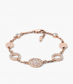 Fossil Damen Armband Pearl Disk Station für 17,70€ inkl. Versand