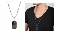 Fossil Dog Tag Kette JF03312040 Herren Halskette 65+5cm – für 18€ inkl. Versand statt 39€