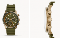 Fossil Sullivan Multifunktions Herrenuhr in oliv für 47€ inkl Versand