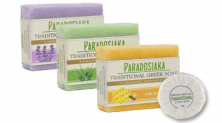 Gratisprobe: handgefertigte “Paradosiaka” griechische Seife