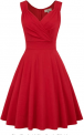 GRACE KARIN Damen Rockabilly Kleid Vintage 33 % günstiger ab 18,08 € inkl Prime-Versand