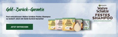 Gratis: Garnier Wahre Schätze Festes Shampoo kostenlos testen