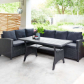 Garten-Lounge Set ULLEHUSE (238 x 179 cm) mit Tisch – für 437,69€ inkl. Versand statt 612,84€