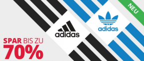 Sportspar: Adidas Mega-Sale bis zu 70 Prozent Rabatt Shirts, Sneaker, Jacken, Trikots u.v.m.