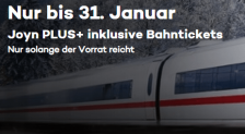MyTrain: Joyn+ Abo & Deutsche Bahn Ticket (3 Monate Joyn+ 1x einfaches Bahnticket für 34,90 € oder 6 Monate Joyn+ 2x einfache Bahntickets für 59,90 €)
