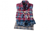 3er Pack Henson&Henson Flanellhemden für 37,49 € inkl. Versand + 20er Pack Einweg-Mund-Nasen-Schutzmasken Gratis (statt 55,94 €)