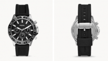 Fossil Bannon Multifunktions-Herrenuhr mit Silikon-Armband für 54,00 € inkl Versand (statt 89 €) + gratis Gravur