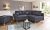 Home affaire Ecksofa »Rice«, incl. Hocker, mit Federkern / anthrazit, dunkelbraun oder blau-marin (B: 223 cm T: 184 cm H: 86 cm) – für 450,49€ inkl. Versand statt 529,99€