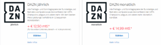 Sky Q: DAZN für ein Jahr ab 12,50 € mtl. z.B mit Netflix + DAZN für 32,50 € mtl.