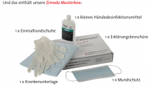 Gratis: Zimeda Muster-Pflegebox kostenlos per Post