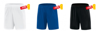 JAKO Palermo Shorts (Größe M bis XL) für je 3,59 € zzgl. 3,90 € Versand