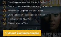 1 Monat Gratis Joyn PLUS+: über 40.000 Filme & Serien + 8 Pay-TV Sender (statt 6,99 €)