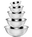 King Edelstahl Schüssel Set ( 5-tlg. stapelbar, 16/20/24/28/32 cm) für 9,56€ inkl. Versand (statt 23€)