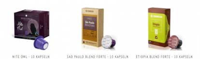 Gratis: 10 Kaffee Kapseln von Gourmesso