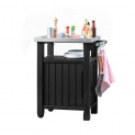 Keter Unity Grill-Beistelltisch graphit – für 116,97€ inkl. Versand statt 130,69€